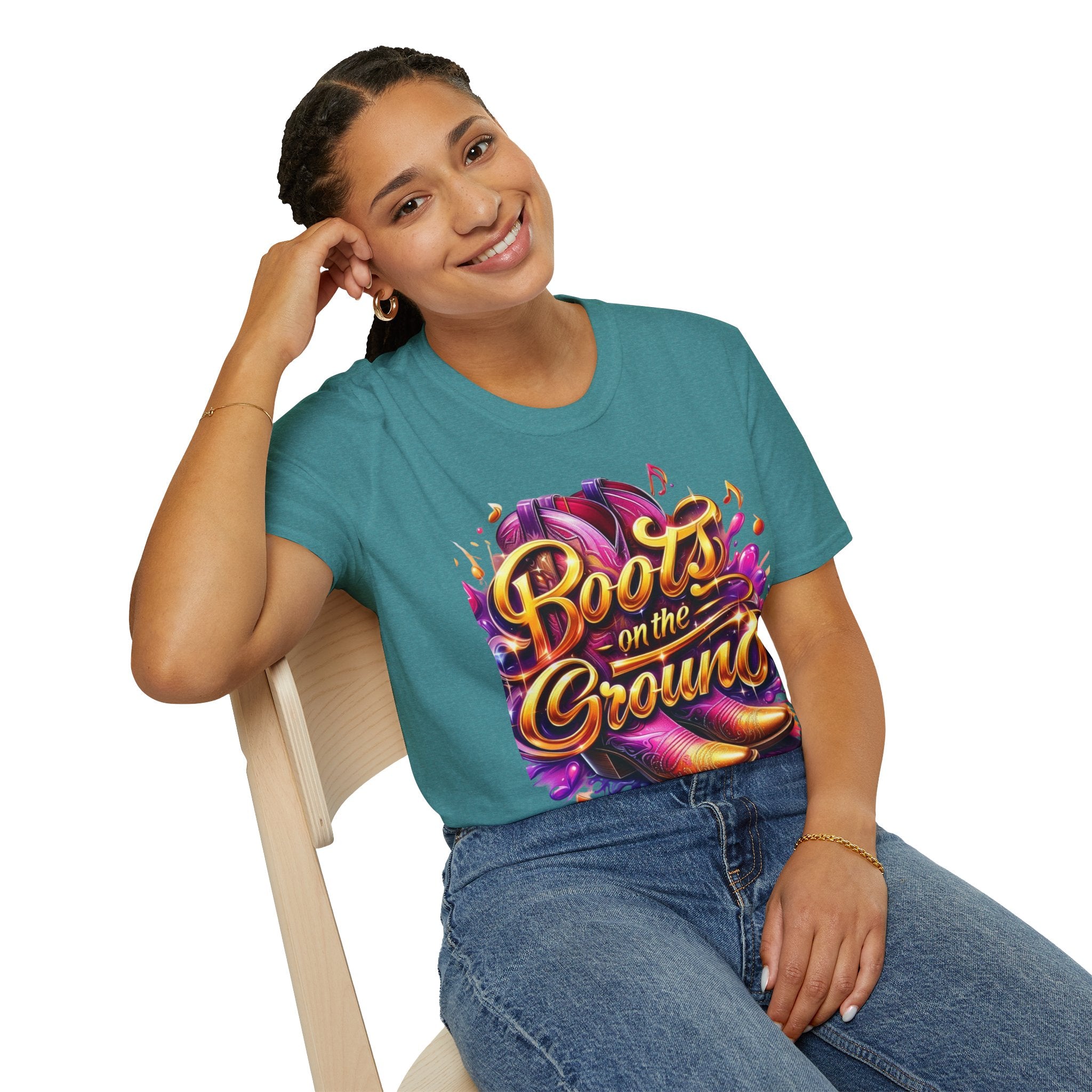 Graphic Boots Tee