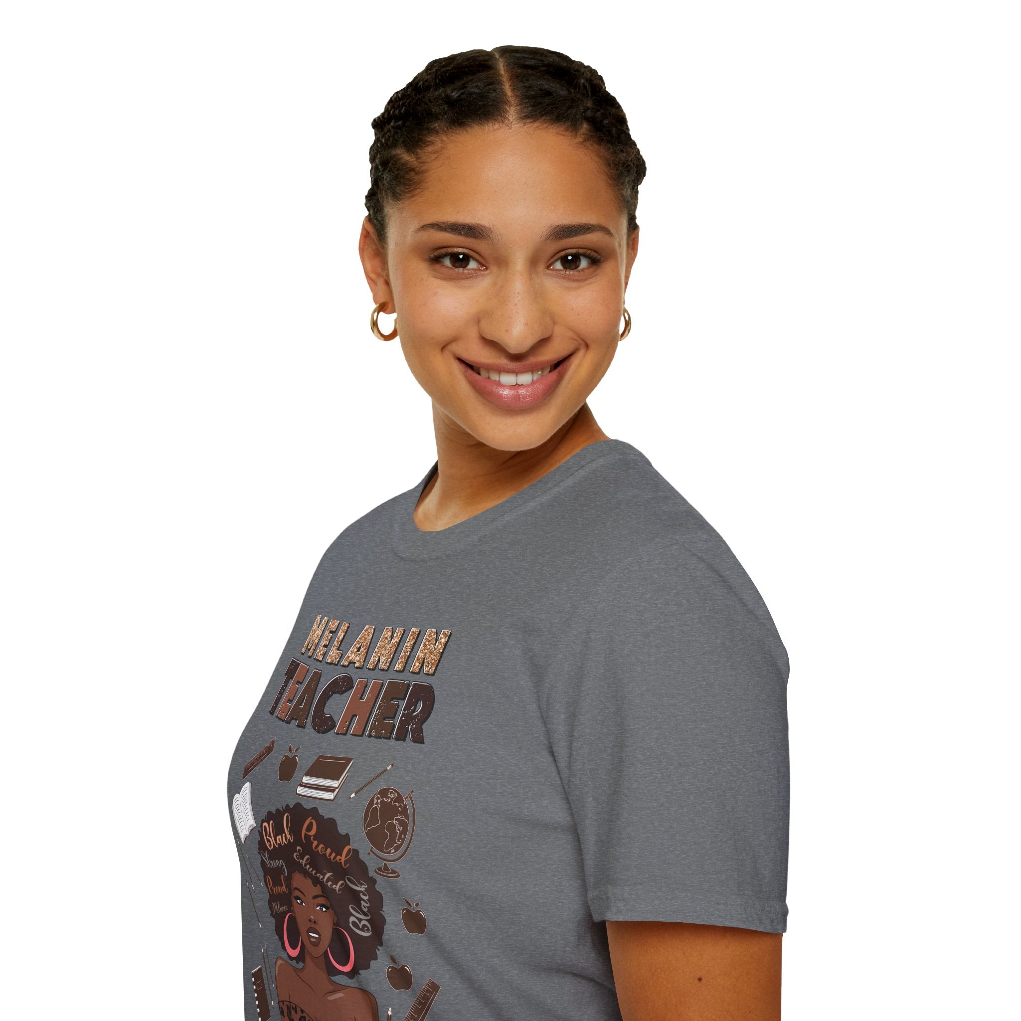 Melanin Teacher Tee