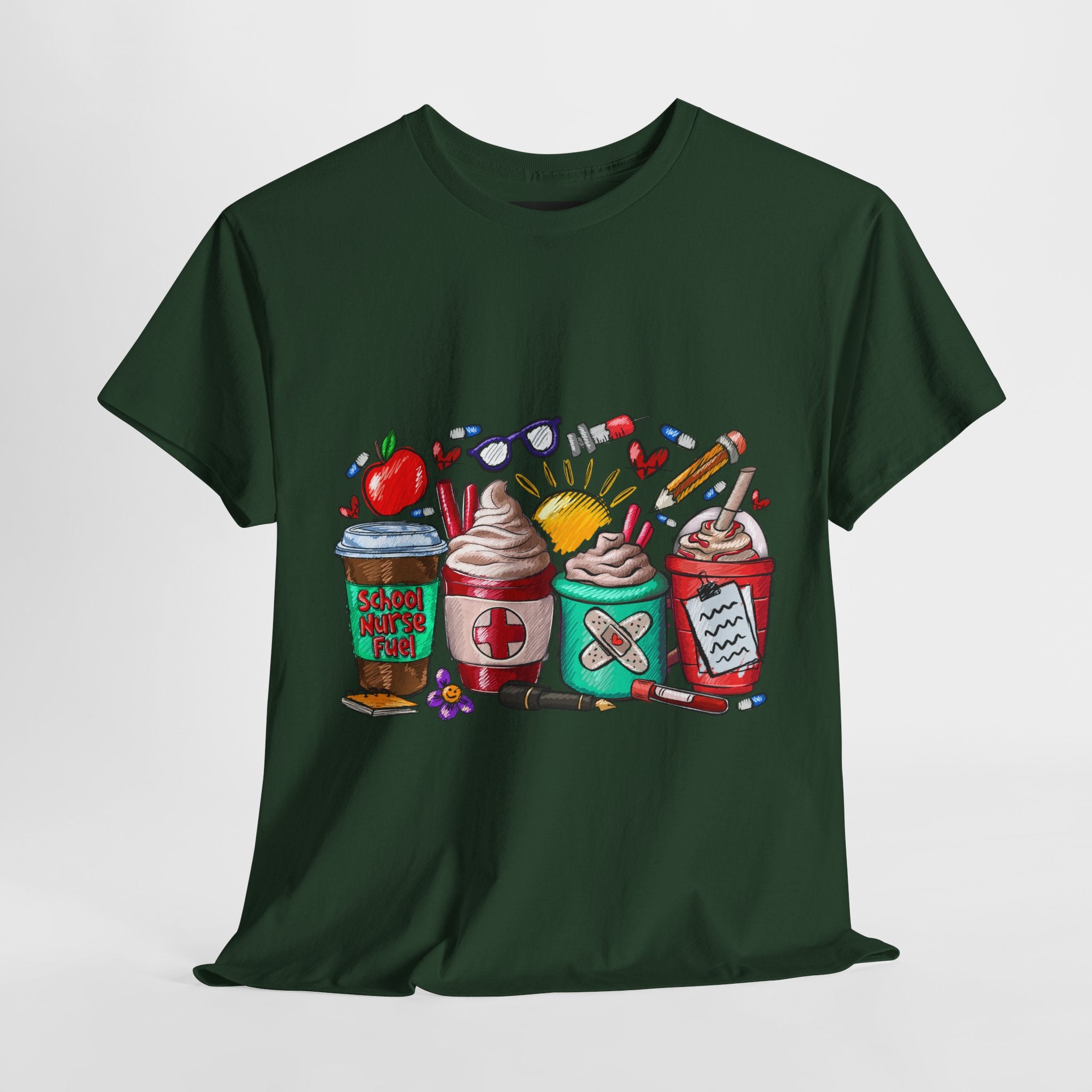 School Nurse Fuel Tee
