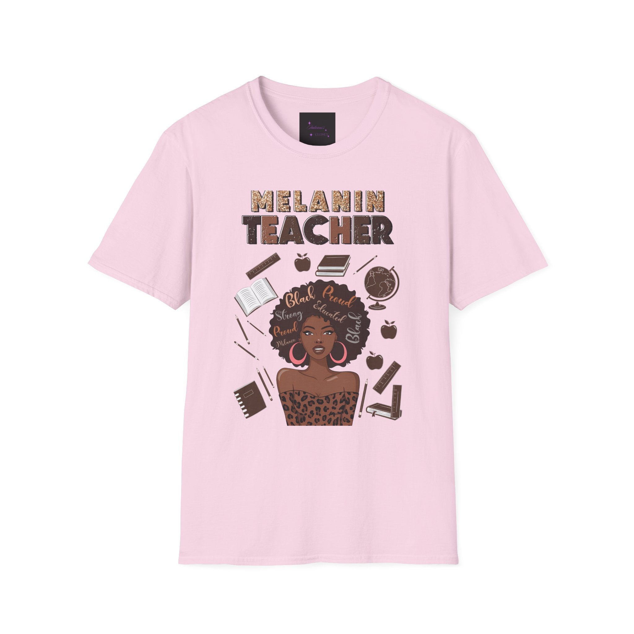 Melanin Teacher Tee