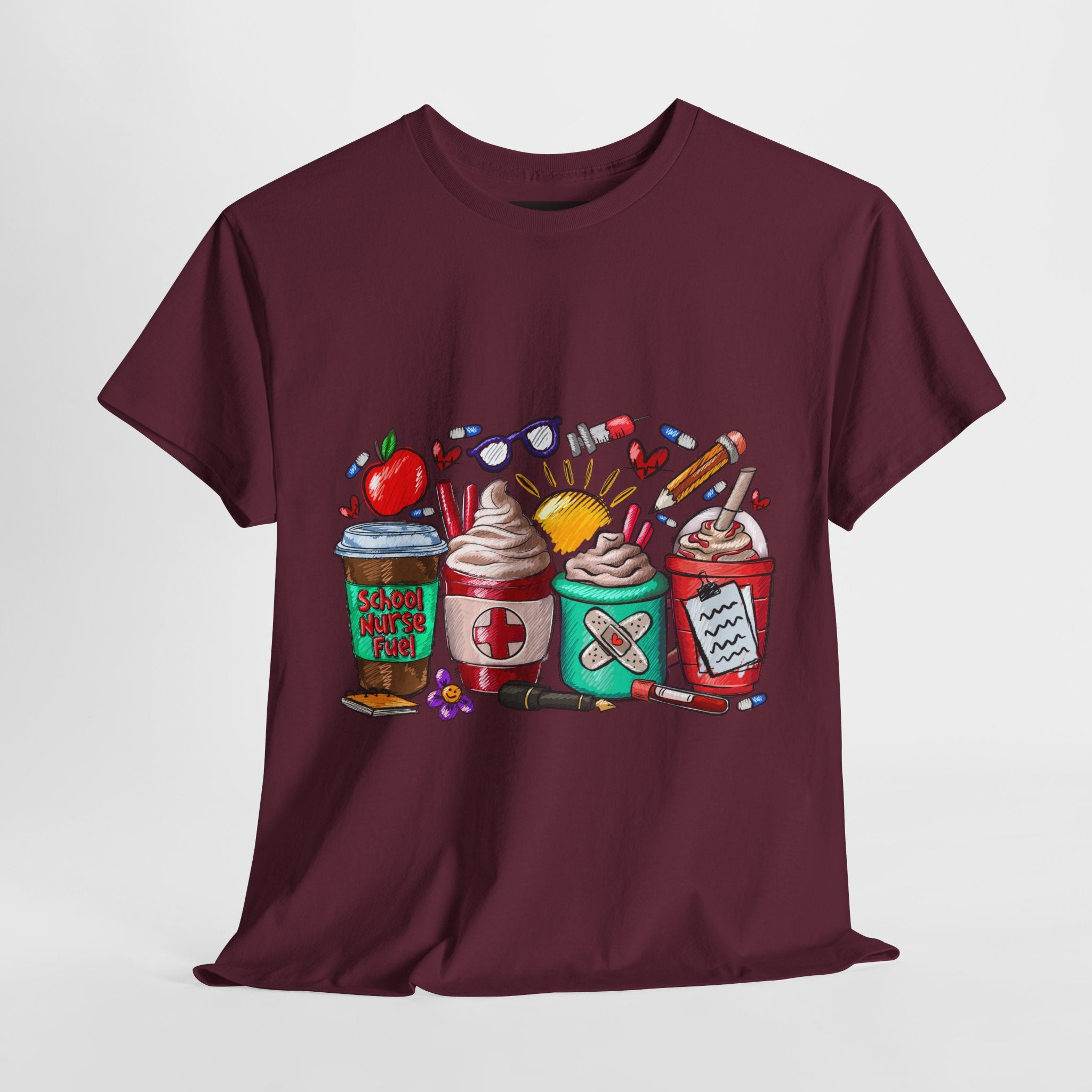 School Nurse Fuel Tee