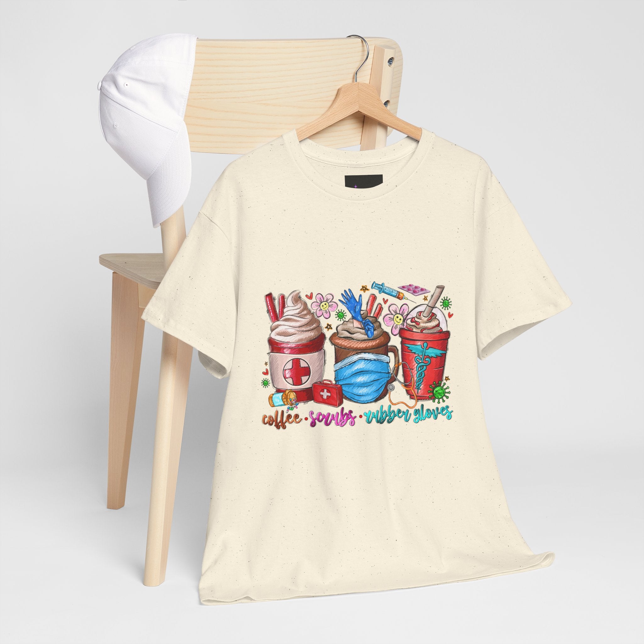 Coffee and Scrubs Tee