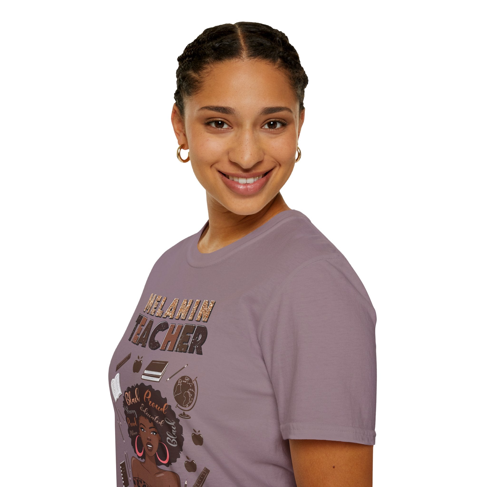 Melanin Teacher Tee