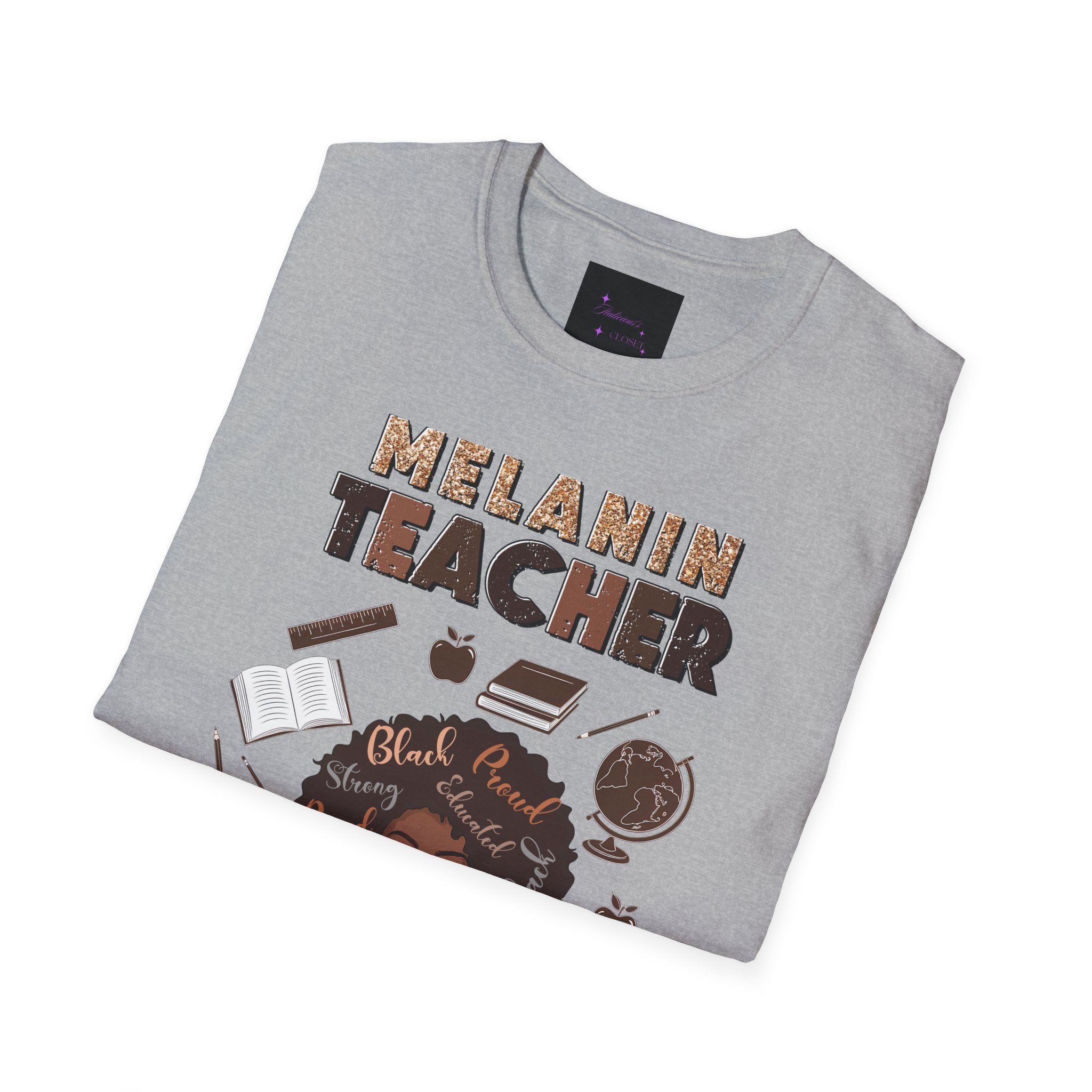 Melanin Teacher Tee