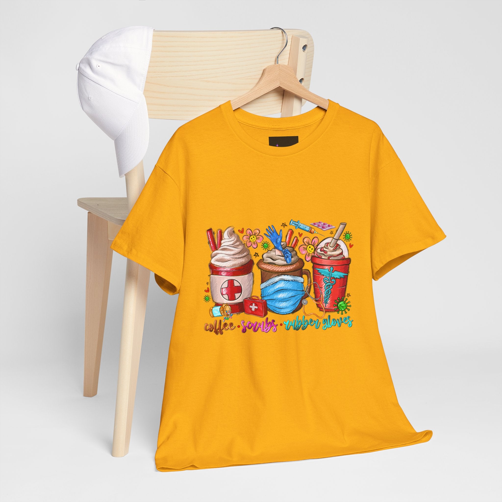 Coffee and Scrubs Tee