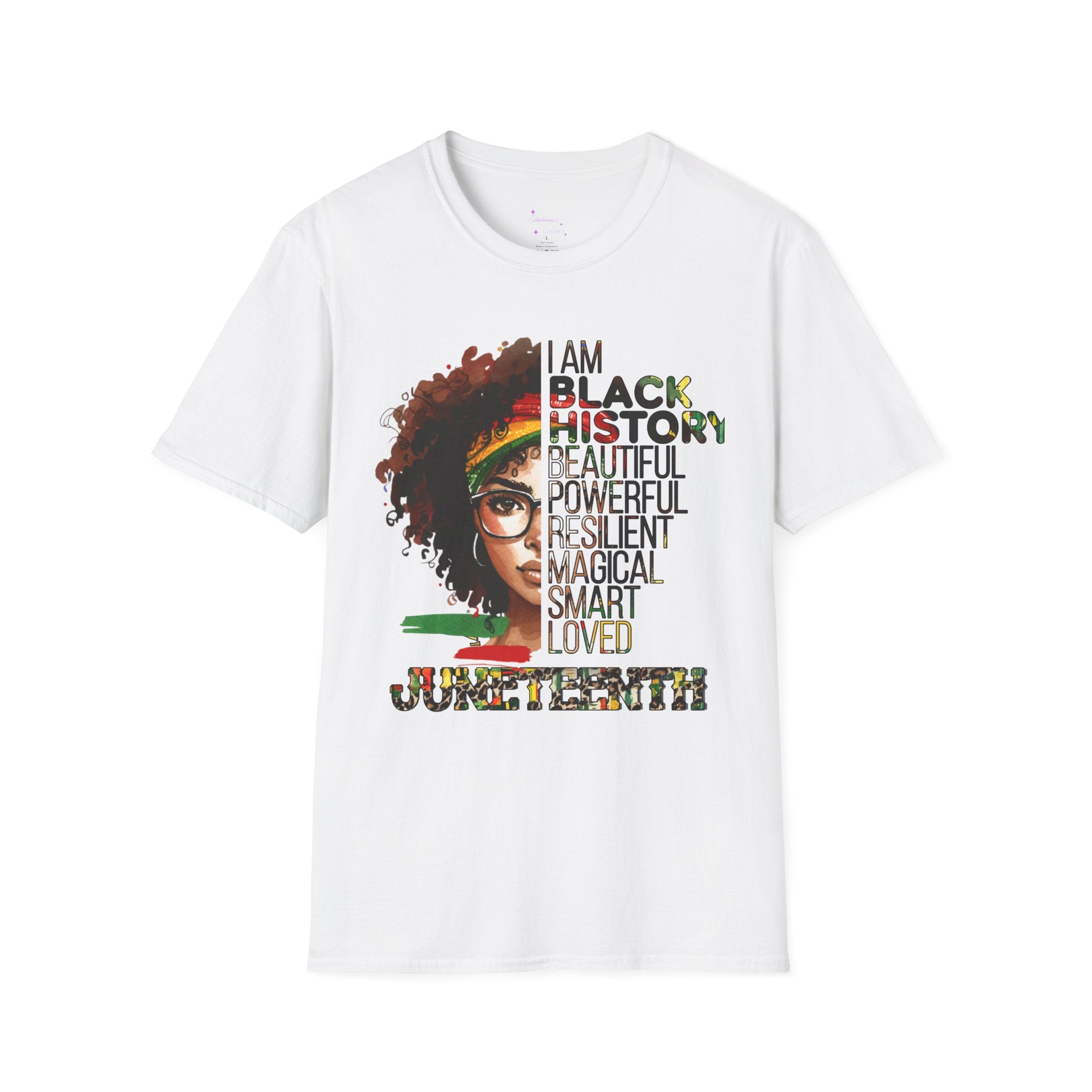 “I Am Black History: Beautiful, Powerful, Resilient” Tee