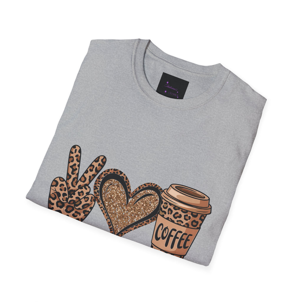 Peace Love Coffee Tee
