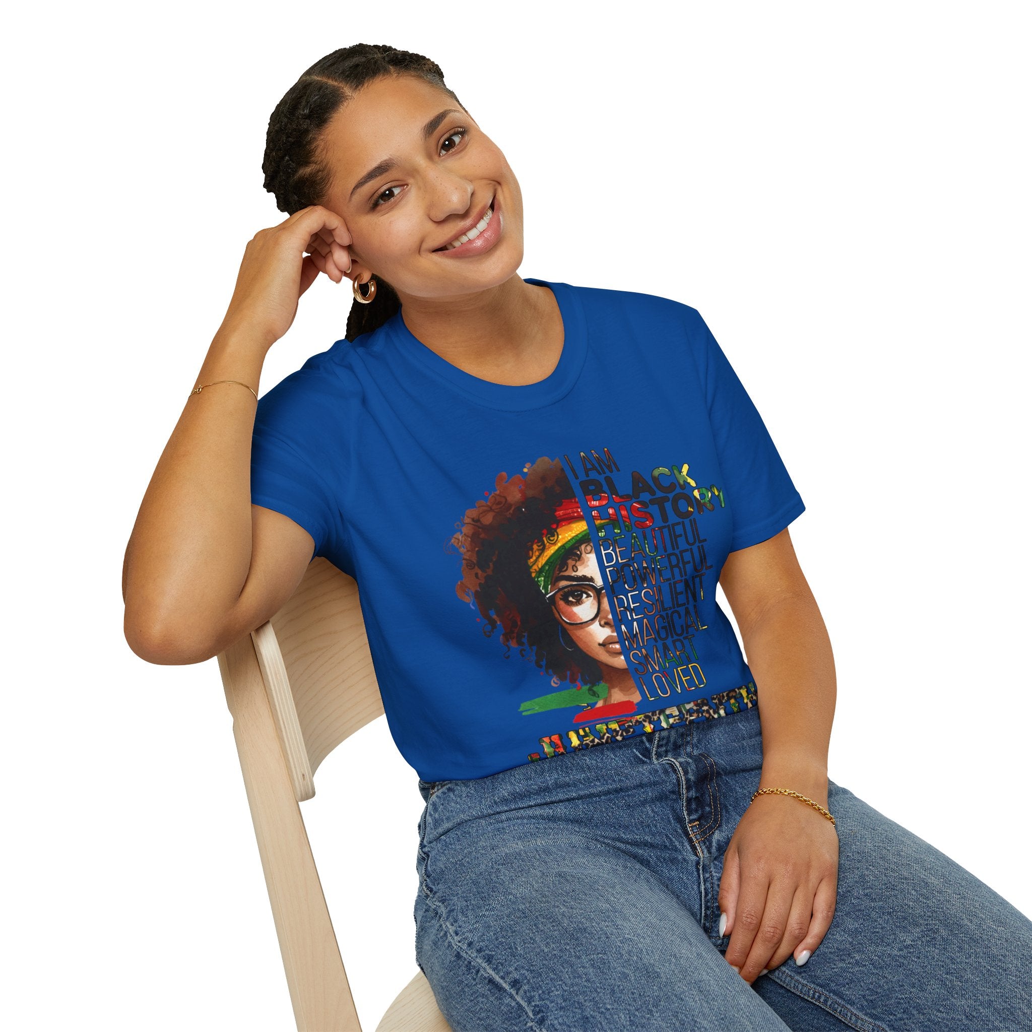 “I Am Black History: Beautiful, Powerful, Resilient” Tee