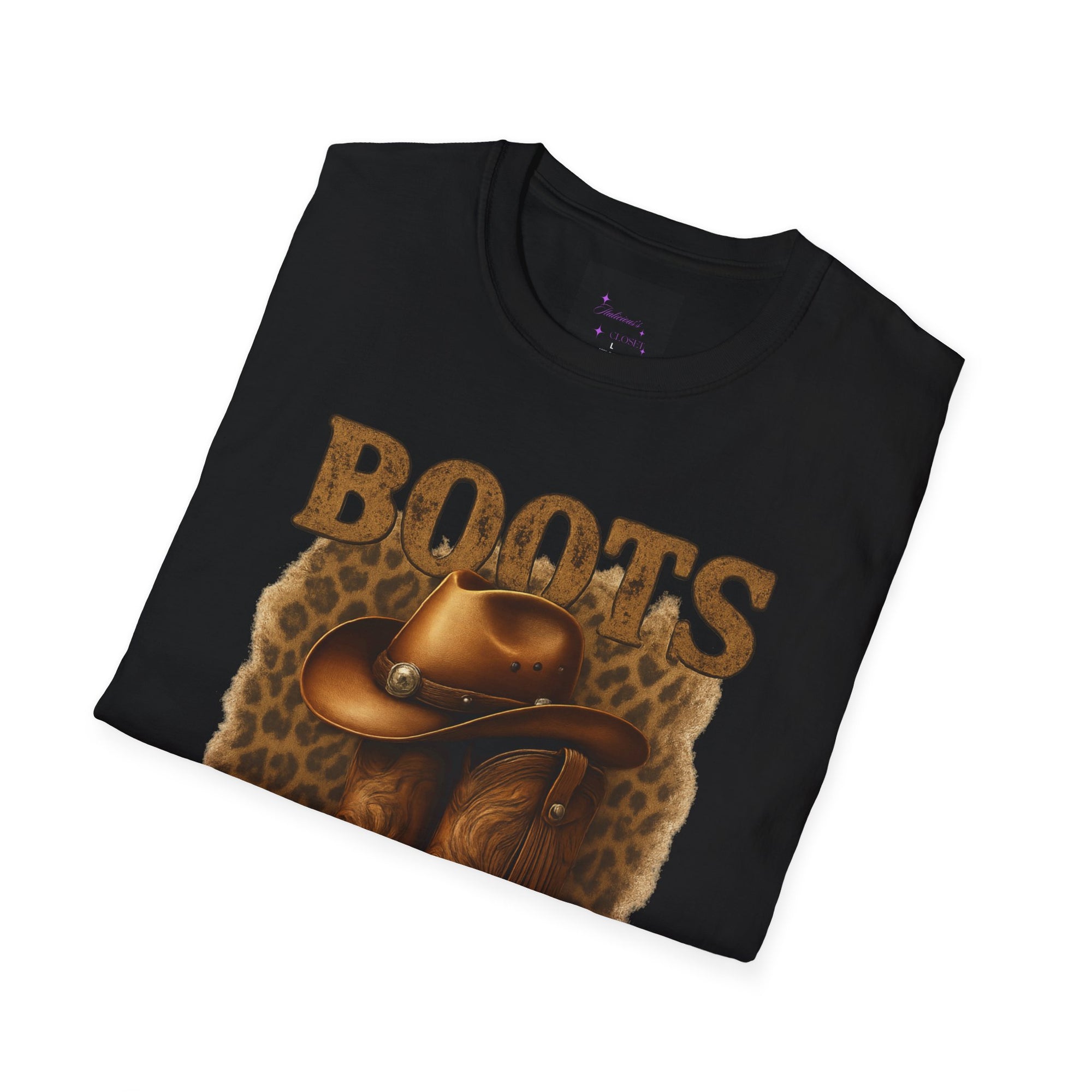 Cheetah Boots Tee