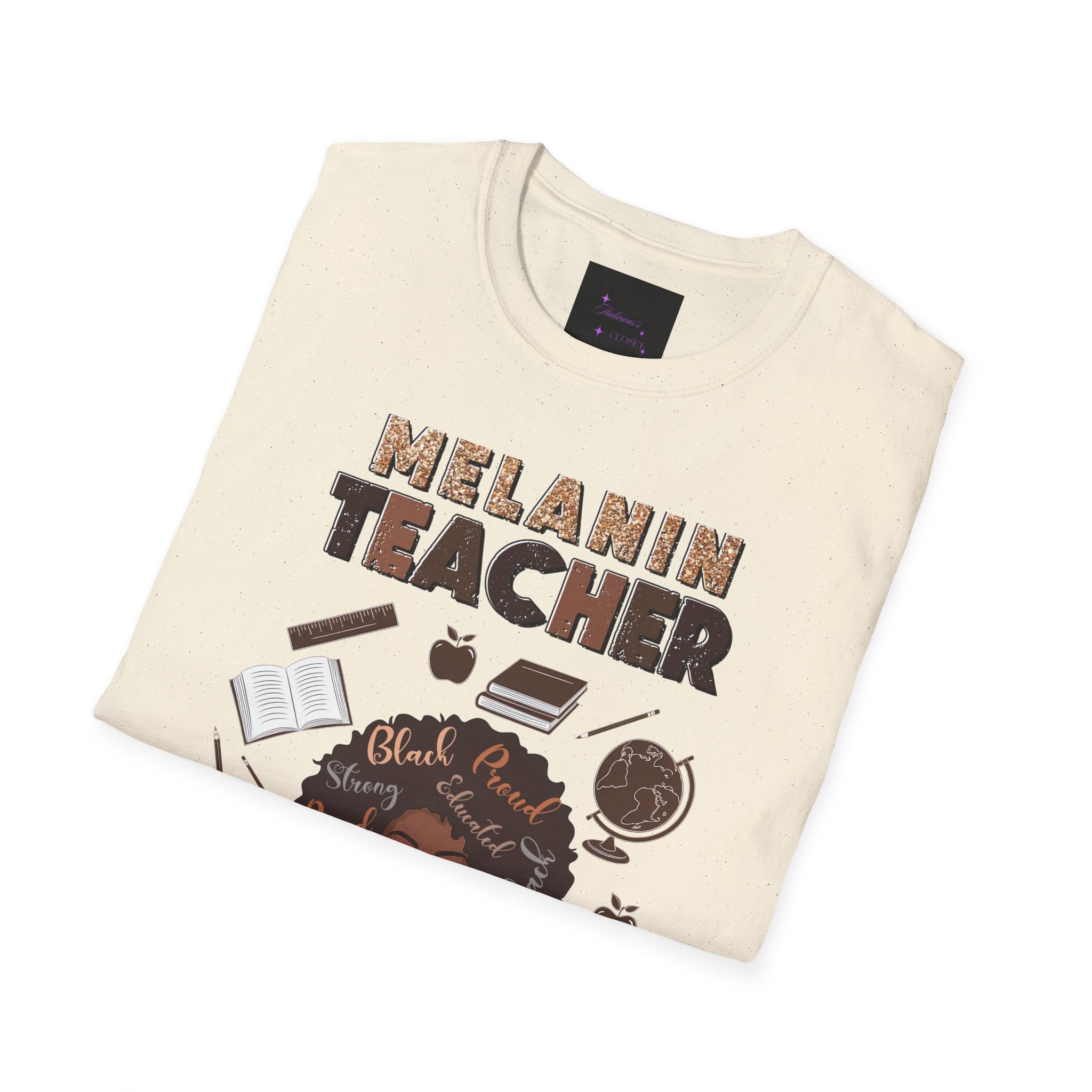 Melanin Teacher Tee
