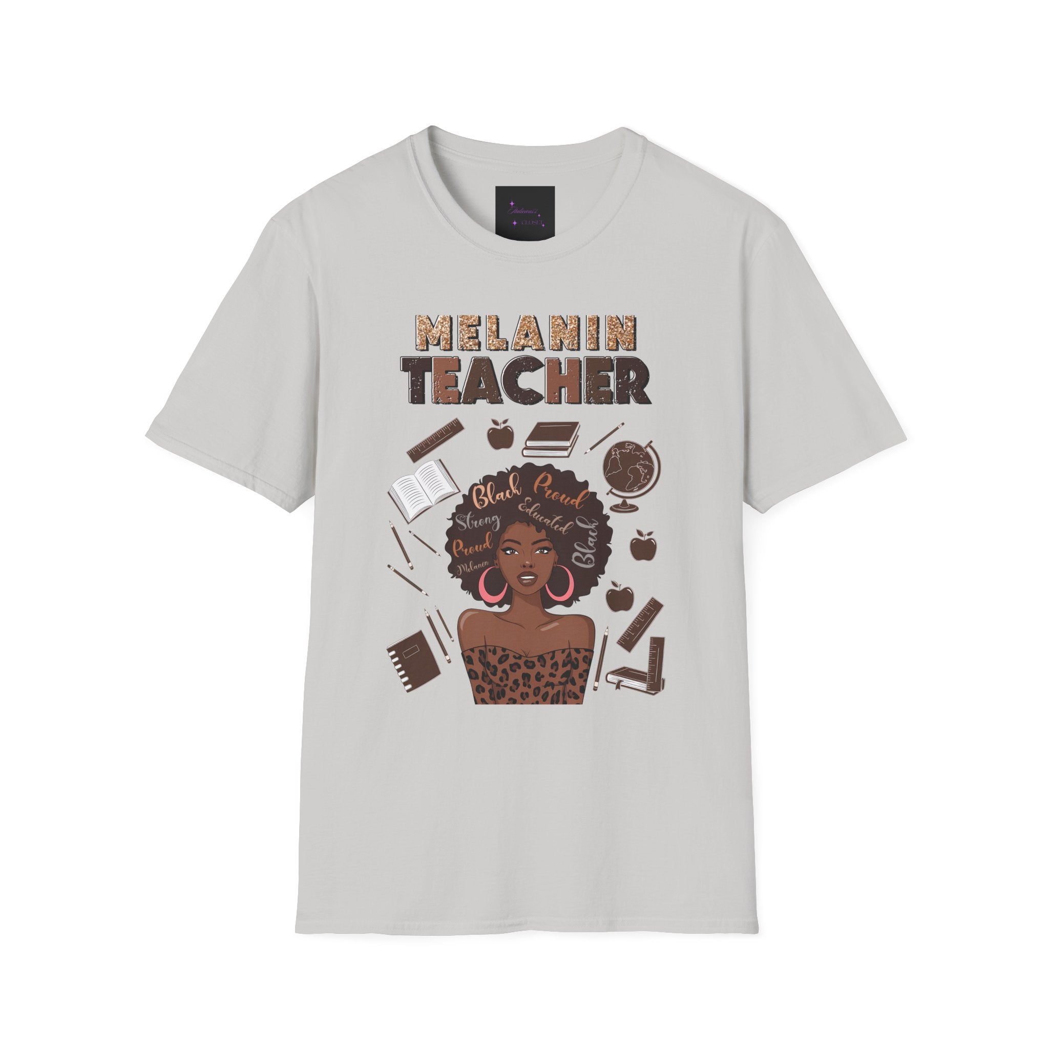 Melanin Teacher Tee