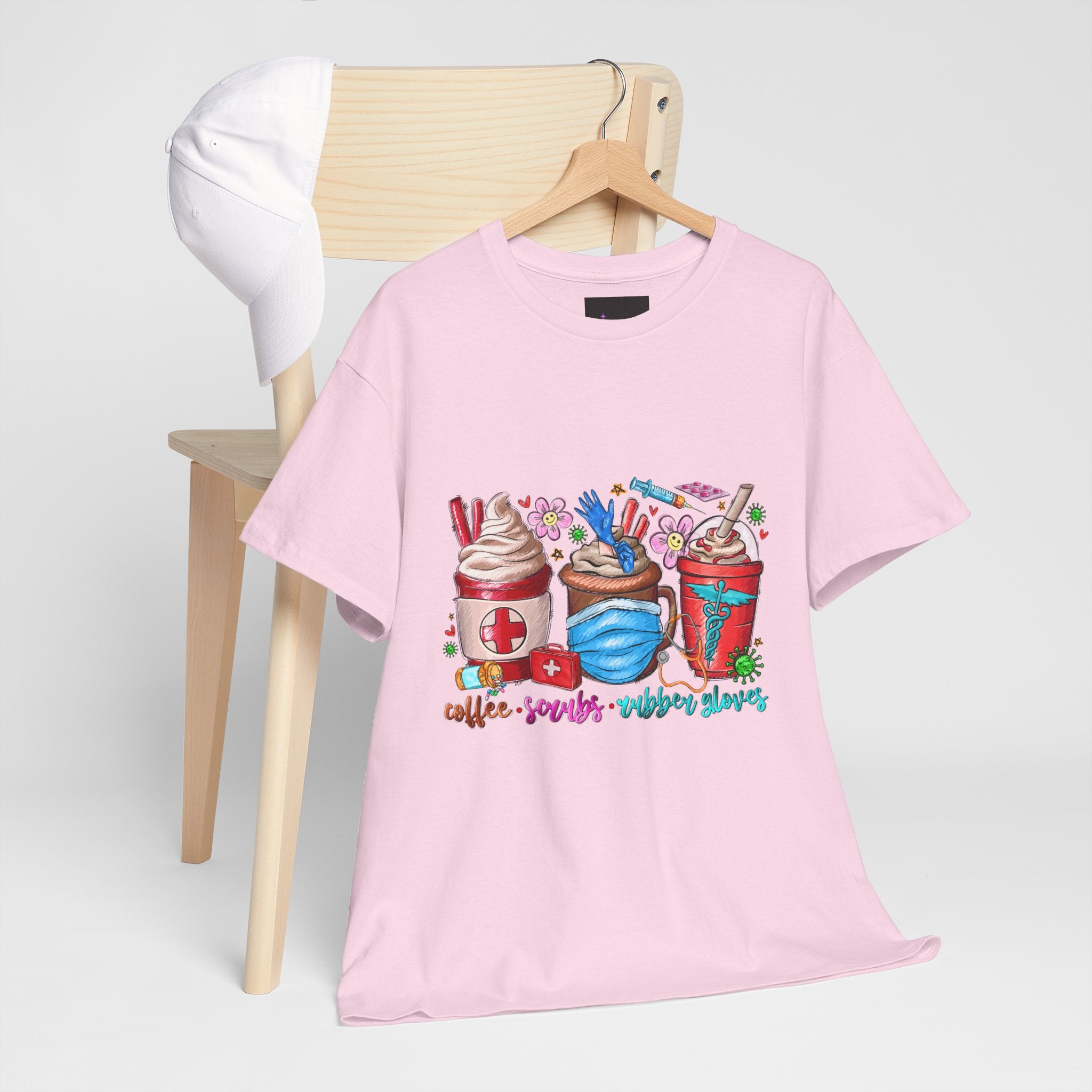 Coffee and Scrubs Tee