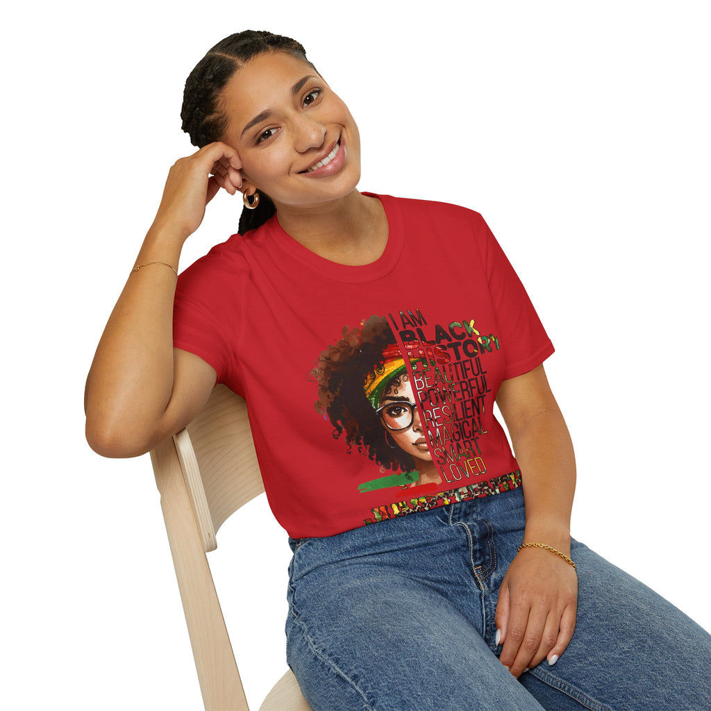 “I Am Black History: Beautiful, Powerful, Resilient” Tee