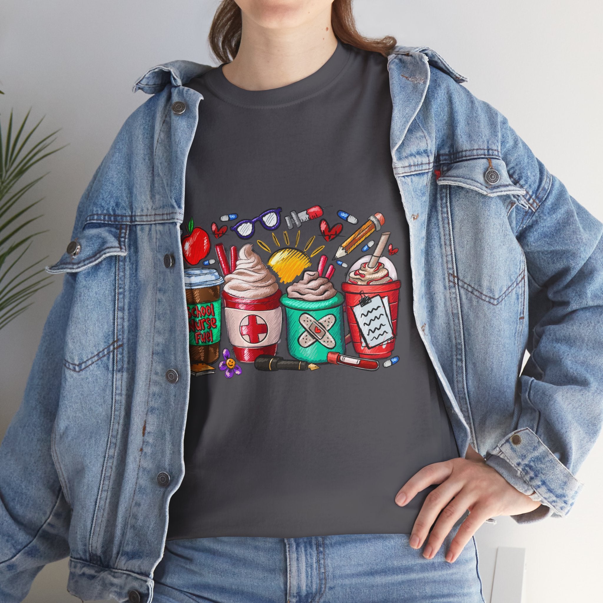 School Nurse Fuel Tee