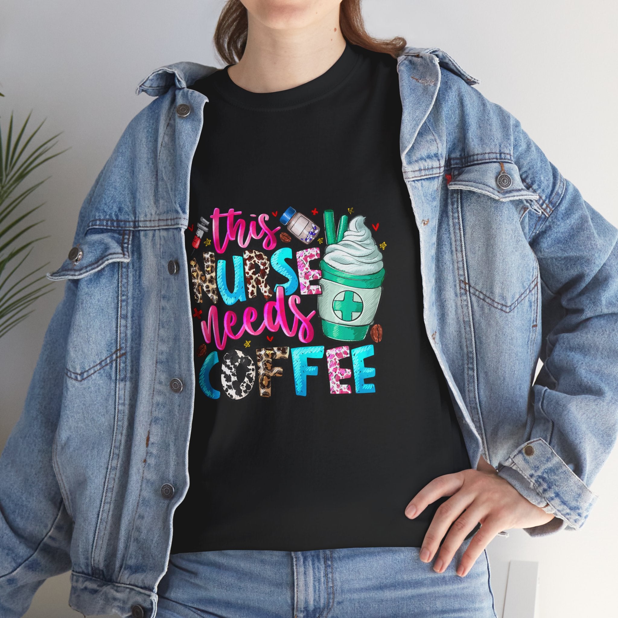 Nurse's Need Coffee Tee