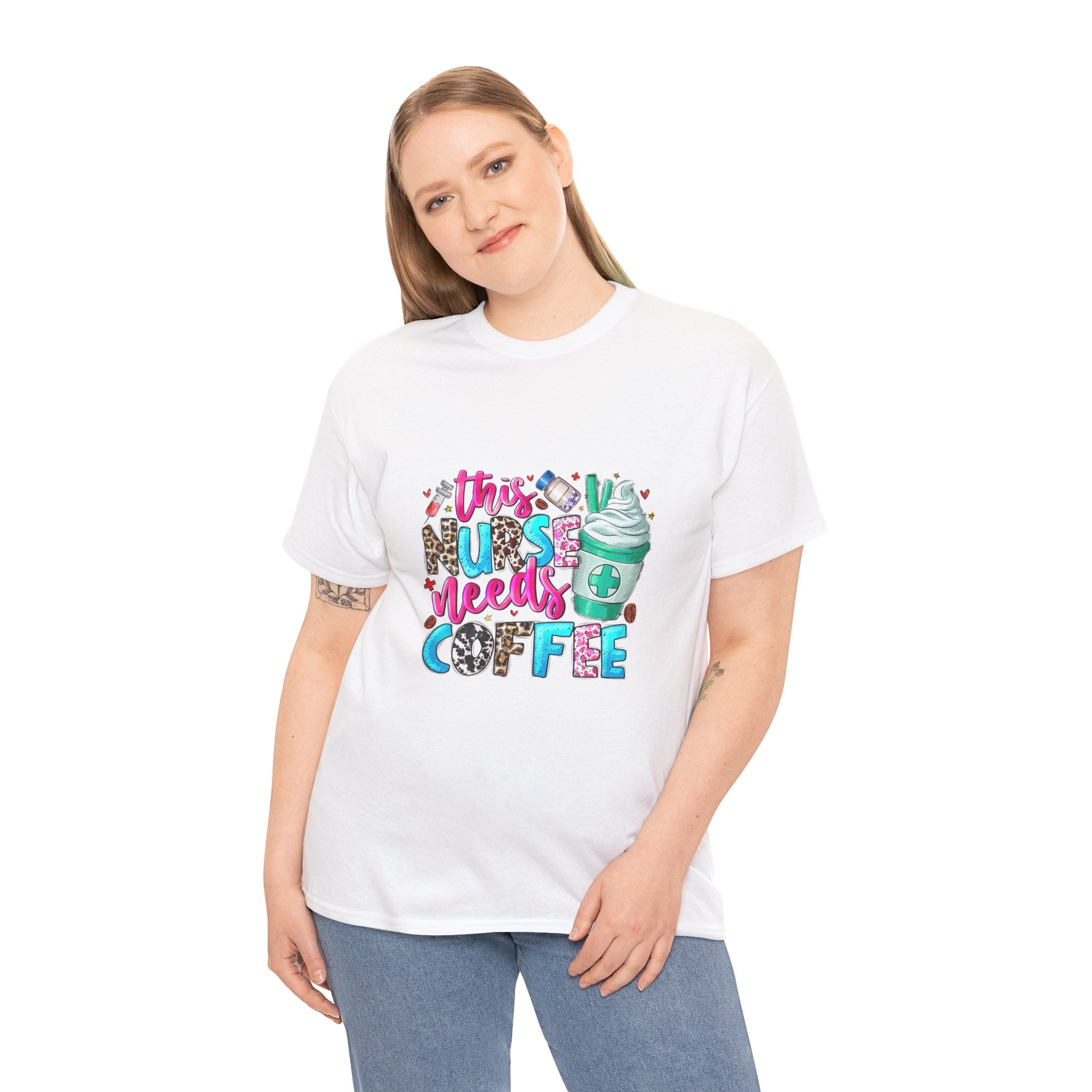 Nurse's Need Coffee Tee