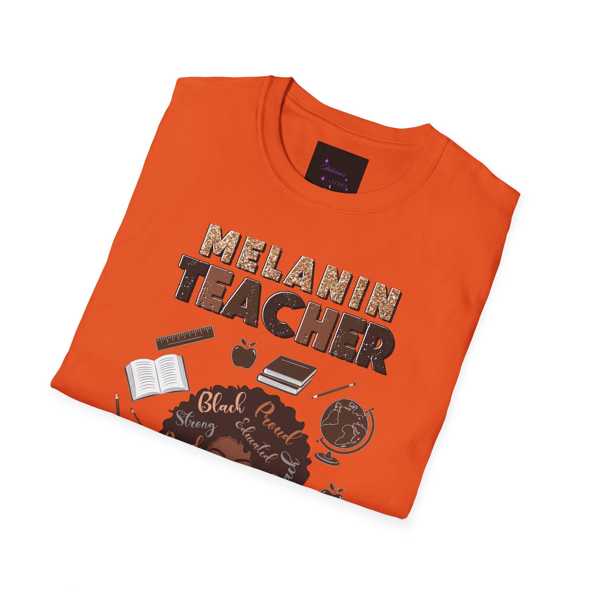 Melanin Teacher Tee