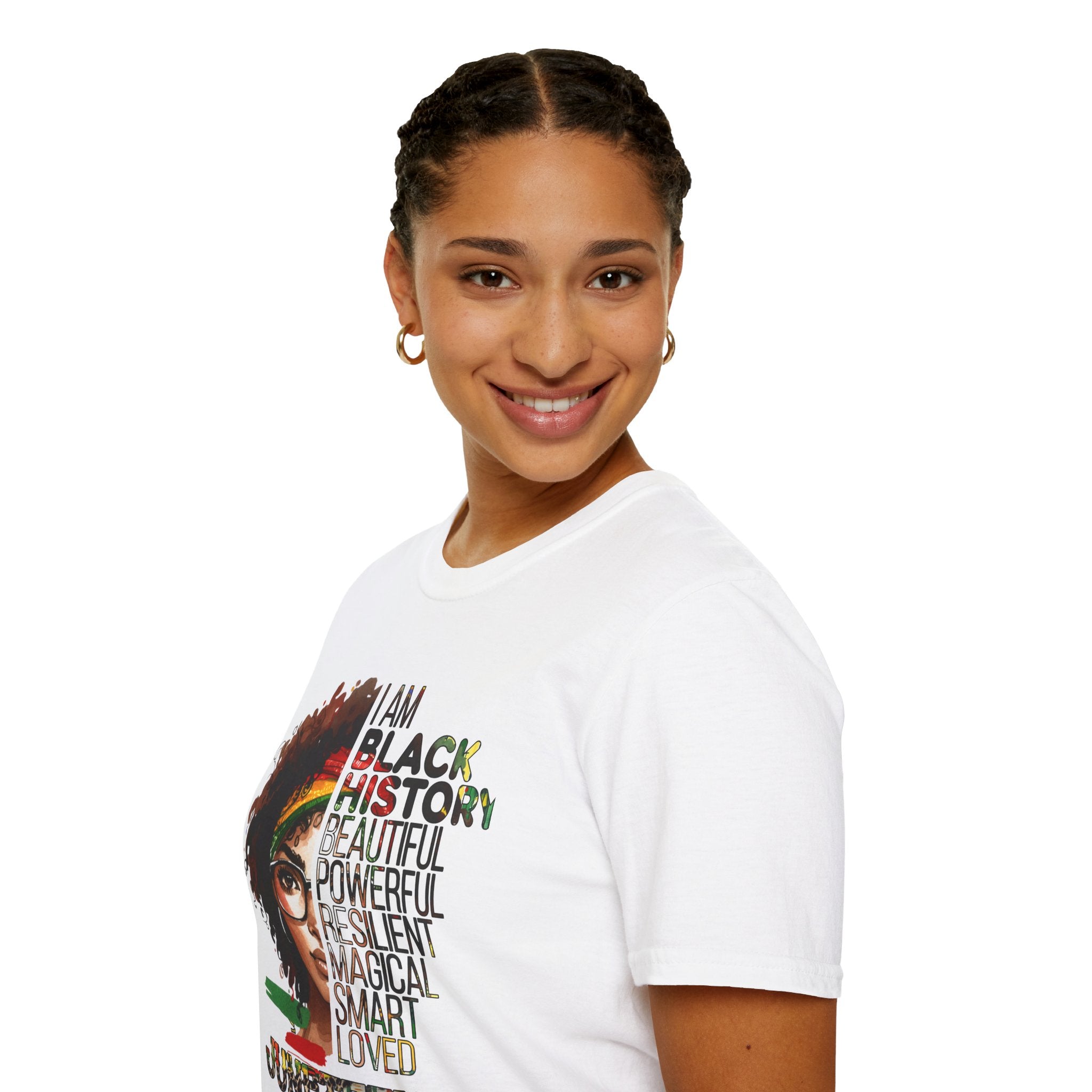 “I Am Black History: Beautiful, Powerful, Resilient” Tee