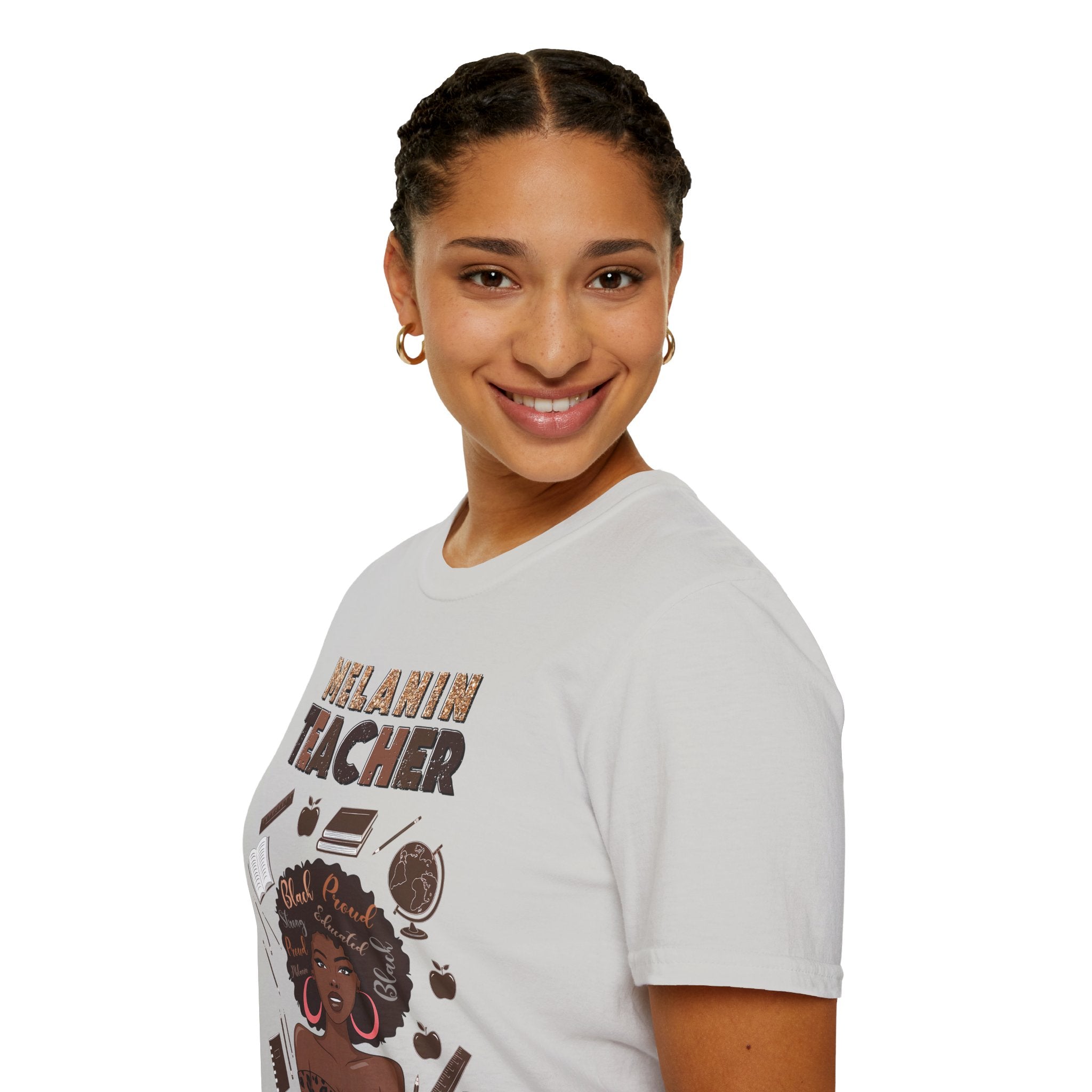 Melanin Teacher Tee