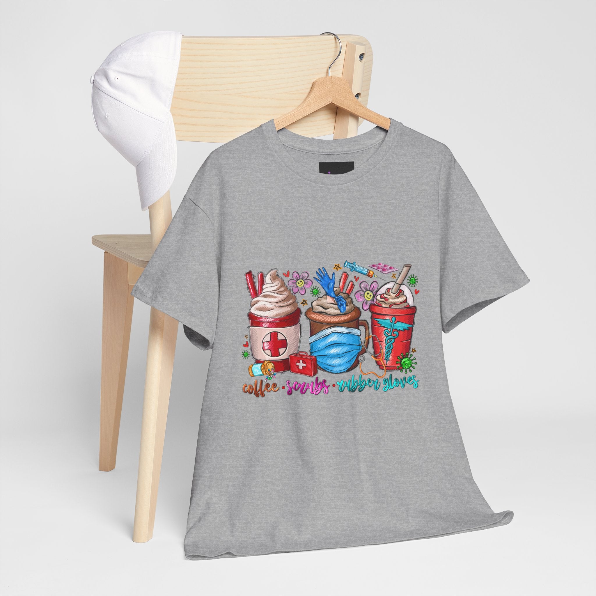 Coffee and Scrubs Tee