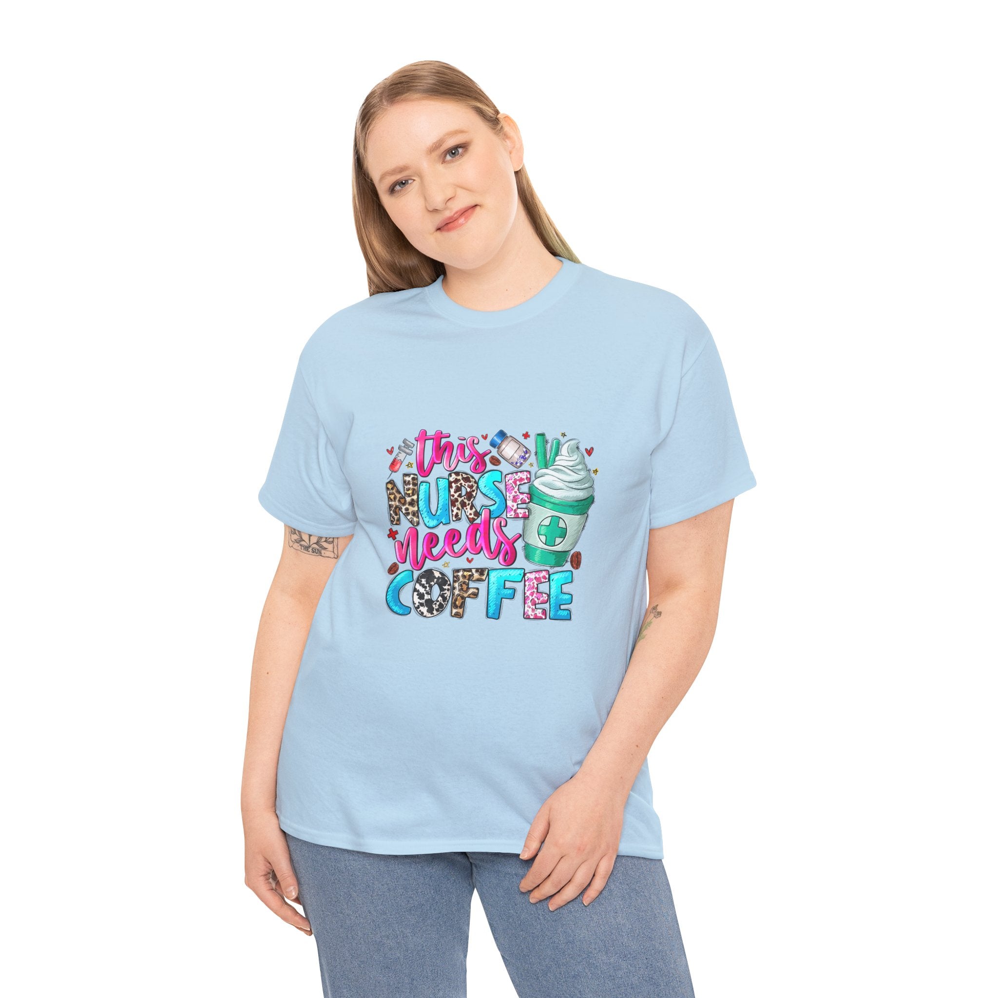 Nurse's Need Coffee Tee