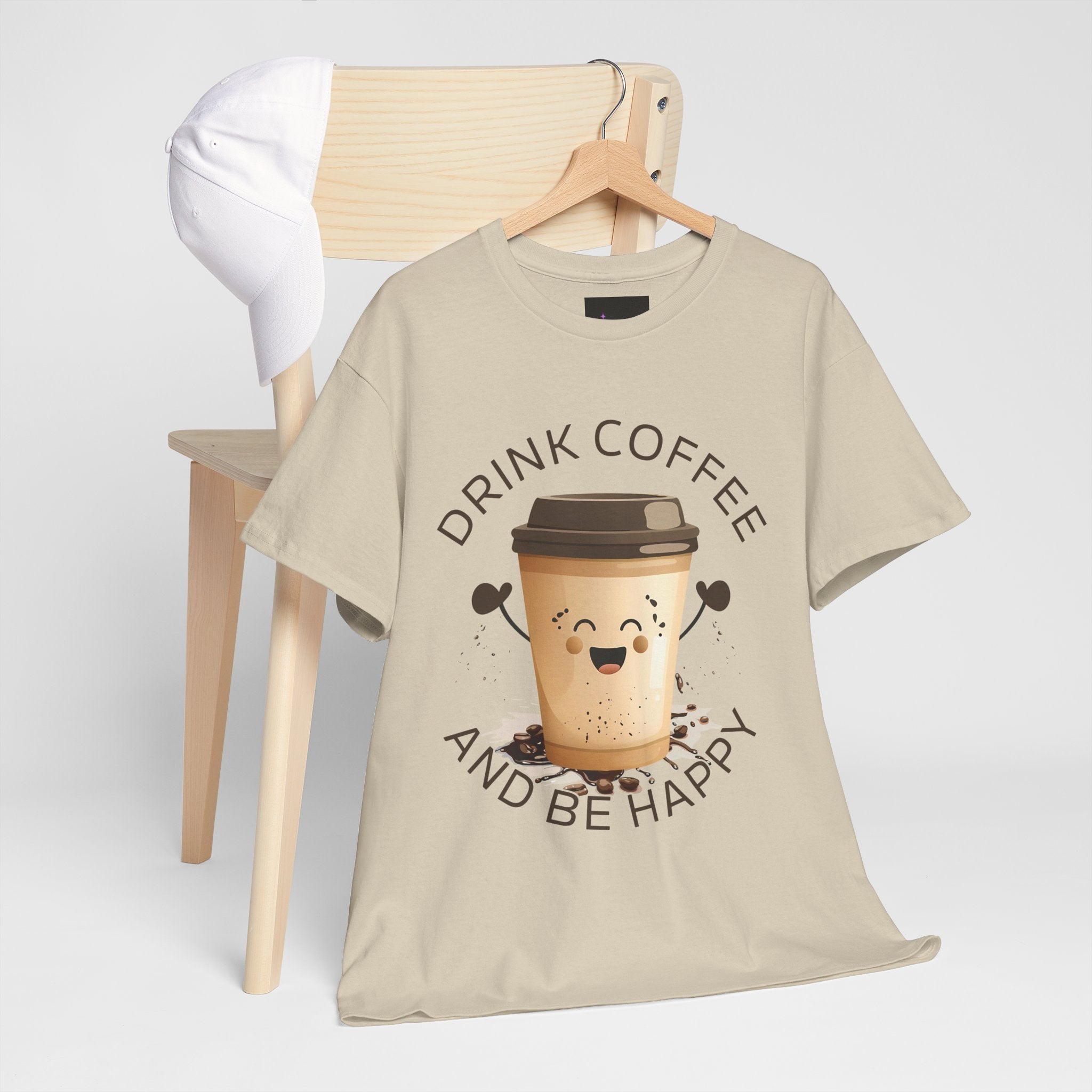 Drink Coffee and Be Happy T-Shirt