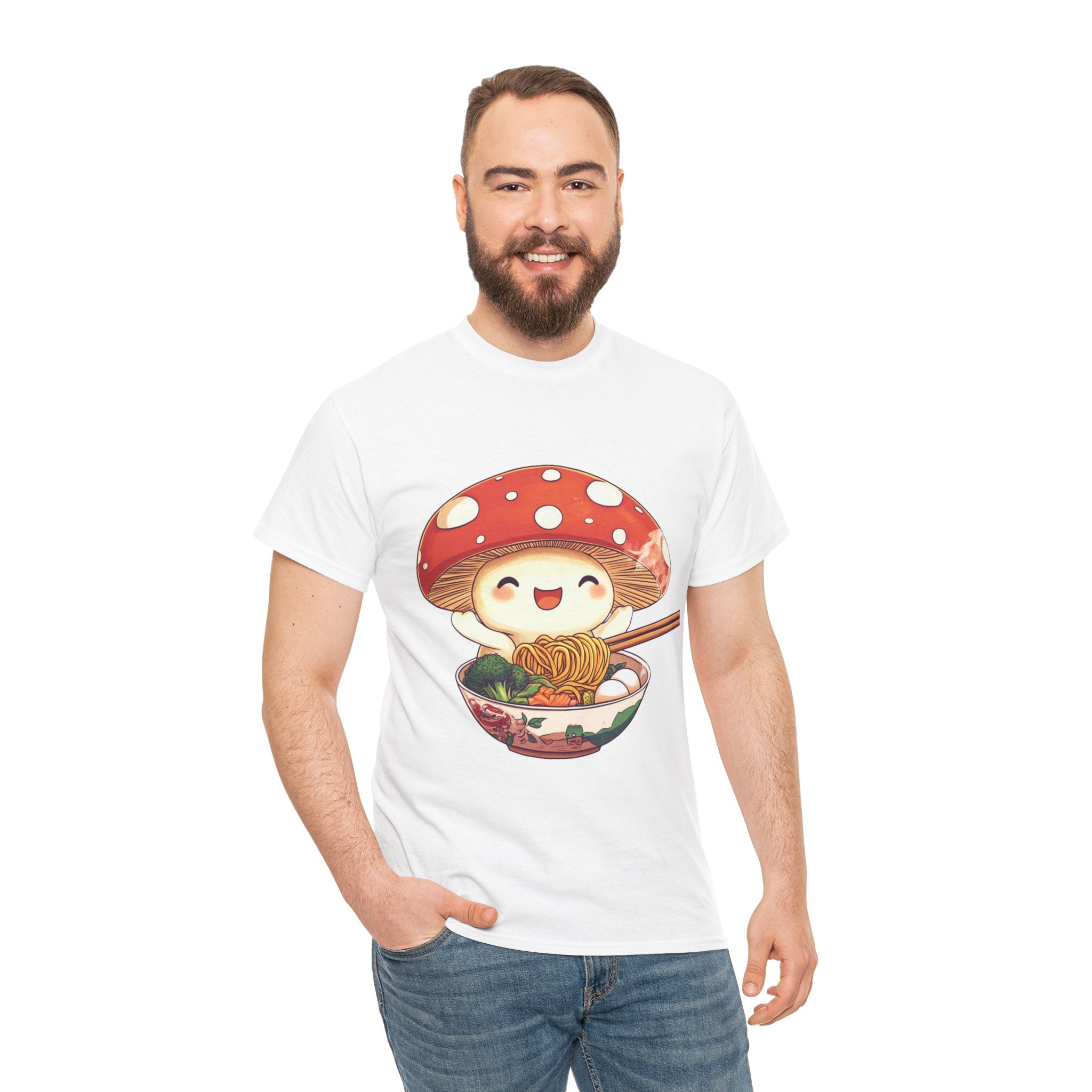 Mushroom Ramen Graphic Tee