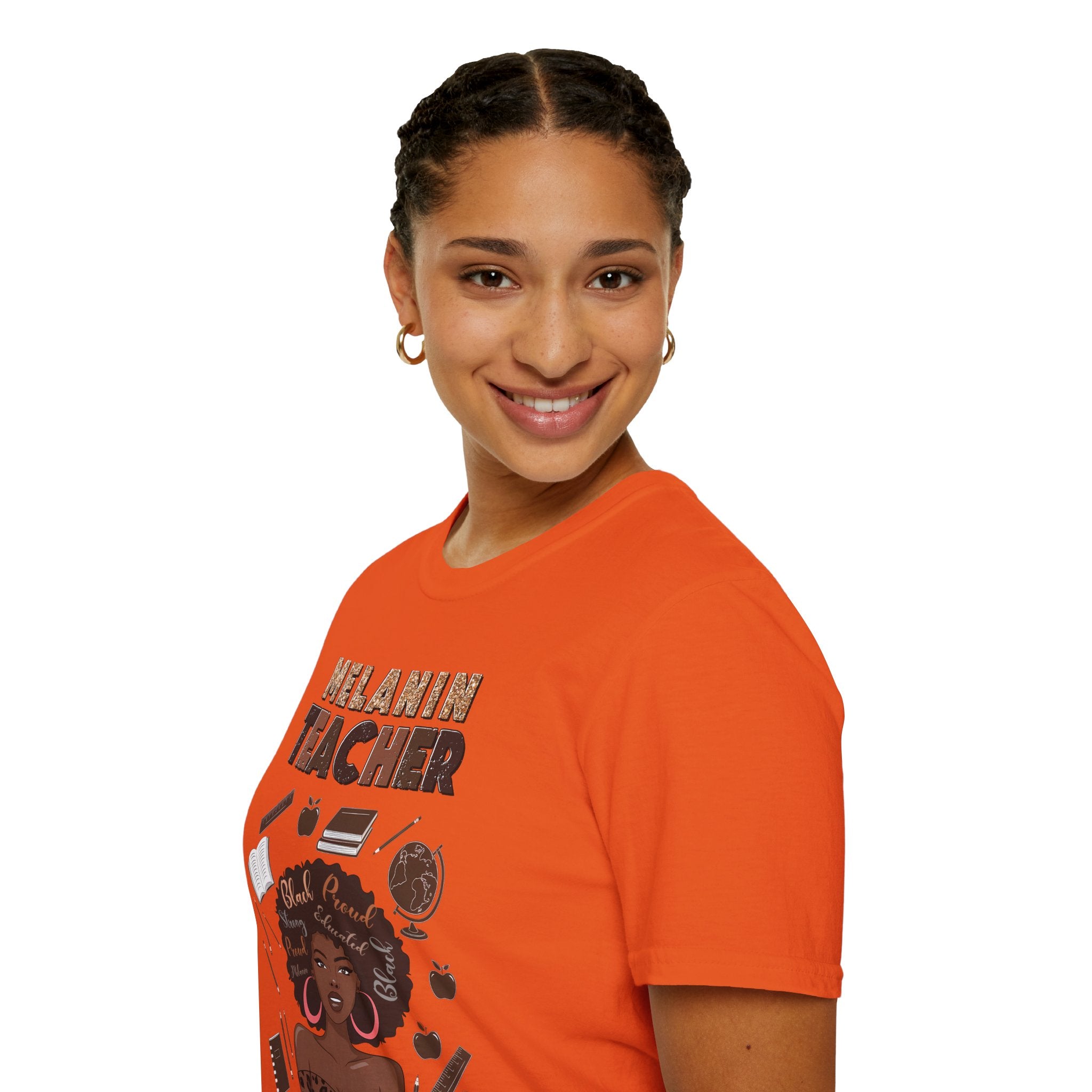Melanin Teacher Tee