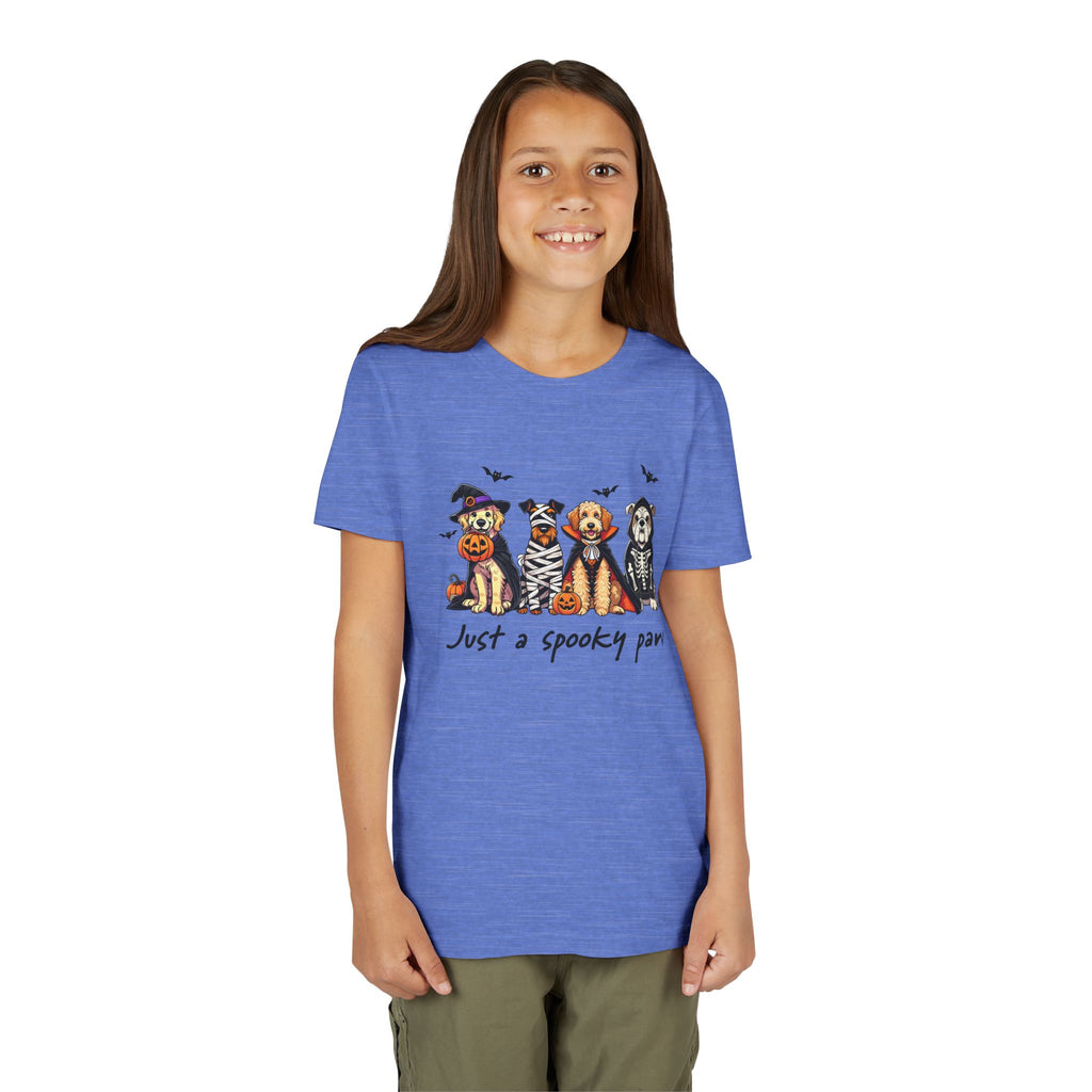 Spooky Paw Halloween Youth Tee