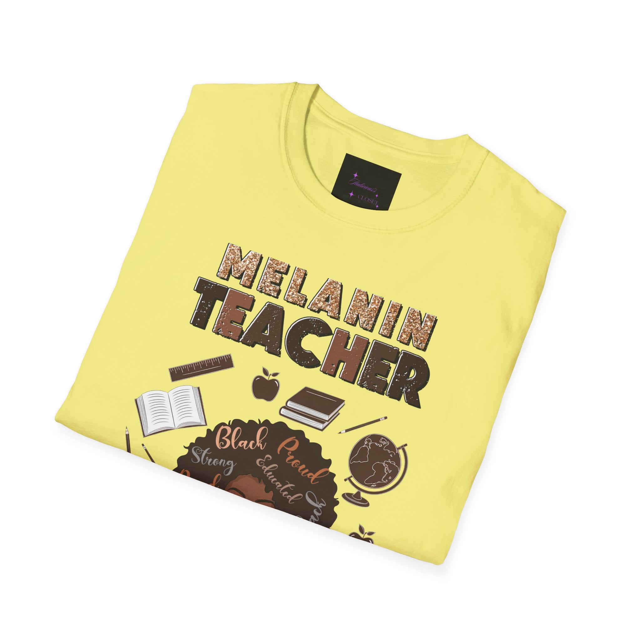 Melanin Teacher Tee