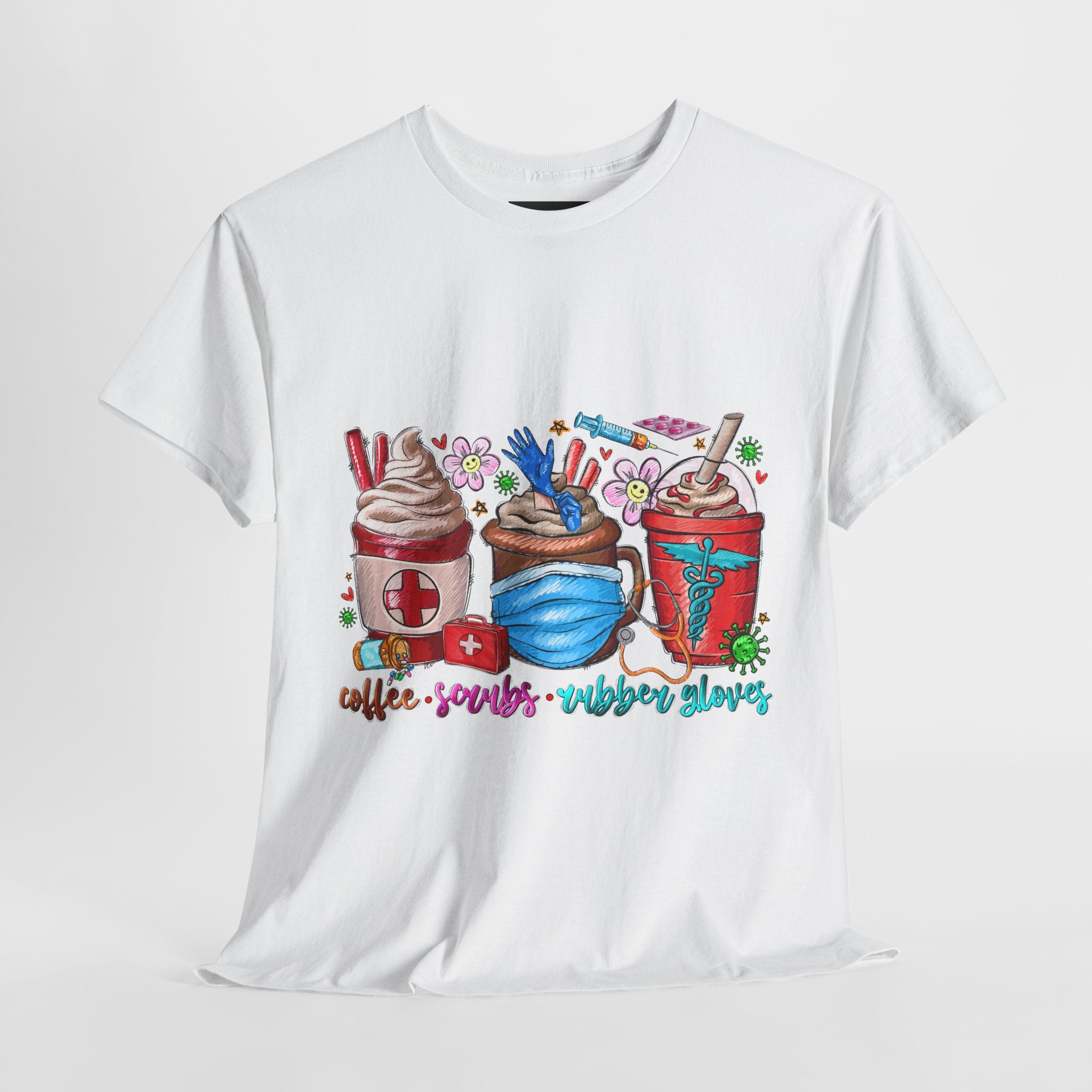 Coffee and Scrubs Tee